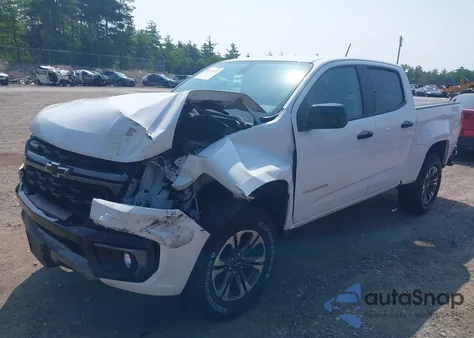 2022 Chevrolet Colorado 4Wd Short Box Z71 from USA, damaged, VIN 1GCGTDEN7N1105296